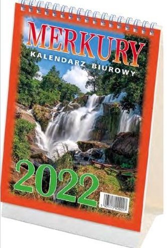 Kalendarz 2022 Biurowy Merkury MIX TELEGRAPH