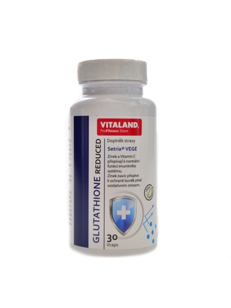 Vitaland - Glutathione reduced setria vege 30 kapslí