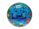 Míč 23cm vodní svět v síťce