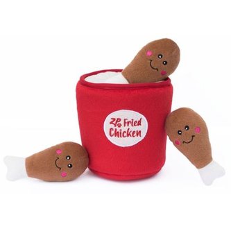 ZippyPaws Burrow – Kyblík smaženého kuřete