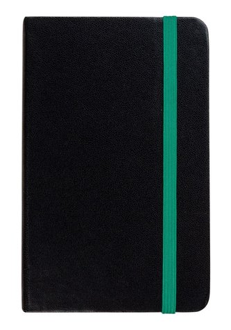 Notes A6 Linia czarny/ zielony ANTRA