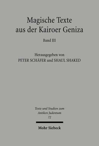 Magische Texte aus der Kairoer Geniza
