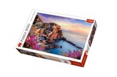 Puzzle: Výhled na Manarolu, Itálie 1500 dílků