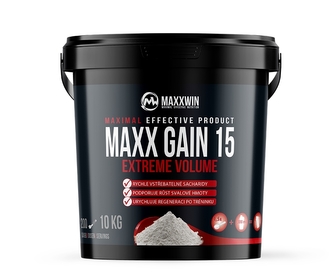 Maxxwin - MAXX Gain 15 10000 g - tmavá čokoláda