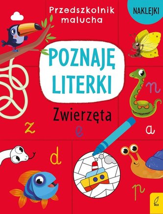Przedszkolnik malucha Poznaję literki Zwierzęta