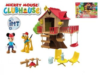 Mickey Mouse Clubhouse stromový domeček 26x24x23cm na baterie světlem a zvukem + figurky v krabici
