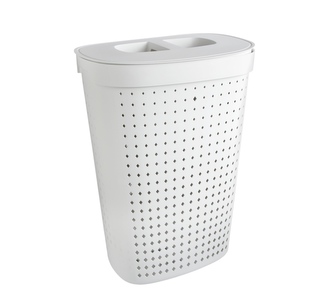 Koš na špin prádlo 64x46x34cm bílý