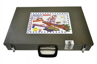 Stavebnice MERKUR Maxi Důlní rypadlo 2627ks v kufru 54x37x10cm