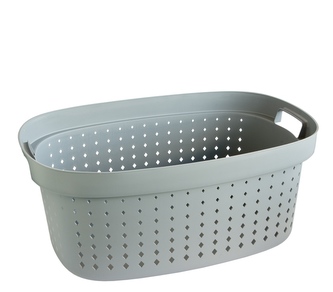 Koš na prádlo 59x40x25cm šedý