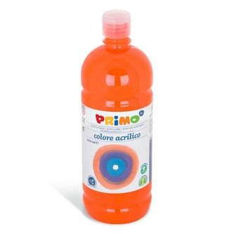 Akrylová barva PRIMO, 1000ml, oranžová
