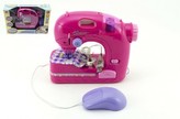 Šicí stroj plast 22cm na baterie, USB port se světlem se zvukem v krabici
