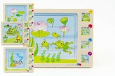 Puzzle vývoj žáby dřevo 4 patra v sáčku 18x15x2cm
