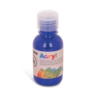 Akrylová barva PRIMO, 125ml, modrá