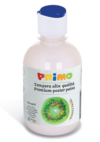 Temperová barva PRIMO, 300ml, bílá