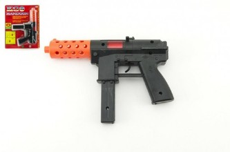 Samopal kapslovka 8 ran plast 23cm na kartě