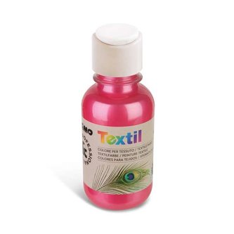 Barva na textil PRIMO METALLIC, 125ml, červená
