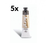 Akrylová barva PRIMO, 18ml, 5ks, zlatá, tuby