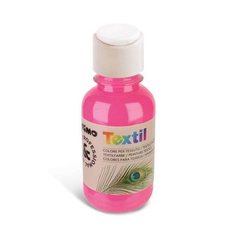Barva na textil PRIMO FLUO, 125ml, růžová