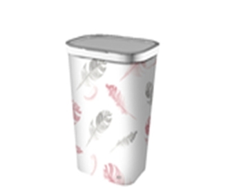 Koš na špinavé prádlo INFINITY peří 60L 44x35x60cm