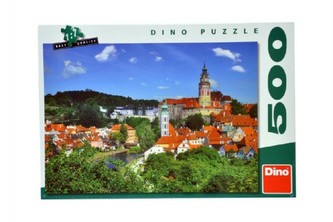 Puzzle Český Krumlov 47x33cm 500 dílků v krabici 33,5x23x3,5cm