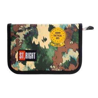 Piórnik dwuklapkowy bez wyposażenia Pustynne Moro