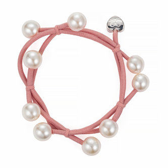By Eloise London Pearl Cluster Champagne Pink
