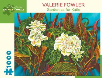 Valerie Fowler Gardenias for Katie 1000 Piece Jigsaw Puzzle
