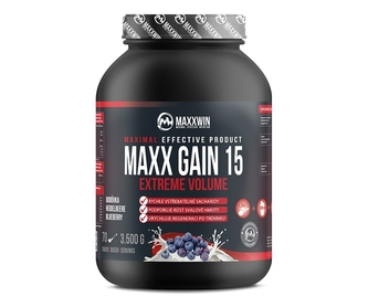 Maxxwin - MAXX Gain 15 3500 g - borůvka