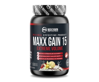 Maxxwin - MAXX Gain 15 1500 g - vanilka