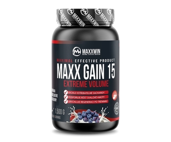 Maxxwin - MAXX Gain 15 1500 g - borůvka