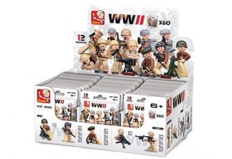 Sluban Figurky M38-B0580 WWII cena za 1 sáček