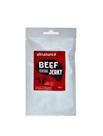 Allnature - Beef teriyaki jerky 25g