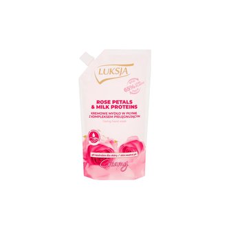 Luksja tekuté mýdlo náhrada Rose petals & milk proteins 400 ml