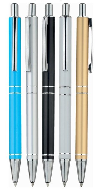 Długopis Alu mix kolorów (12szt) NOSTER