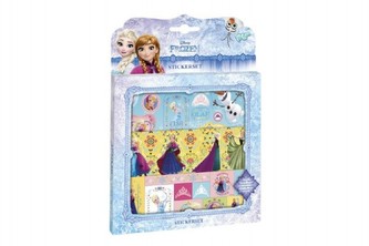 Dárkový box se samolepkami Ledové království/Frozen na kartě