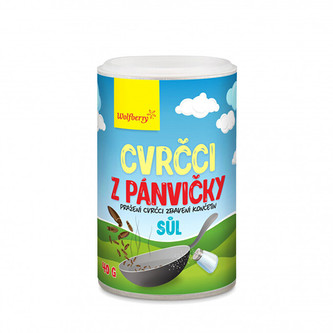 Wolfberry Cvrčci z pánvičky - sůl 40 g