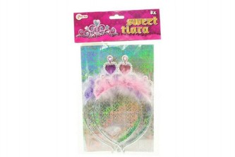 Čelenka/korunka pro princeznu 2ks v sáčku karneval