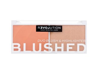 Revolution Paletka tvářenky a rozjasňovače Colour Play Duo (Palette) 5,8 g Odstín Queen woman