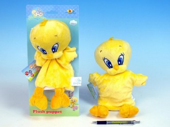 Maňásek Tweety Baby plyš 24cm na kartě od 12 měsíců