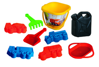 Set na písek Tatra + kanystr 9ks plast v síťce