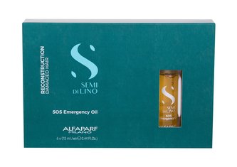 ALFAPARF MILANO Semi Di Lino Sérum na vlasy Reconstruction SOS Emergency Oil 6x13 ml pro ženy