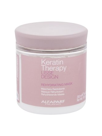 ALFAPARF MILANO Keratin Therapy Lisse Design Maska na vlasy Rehydrating 200 ml pro ženy