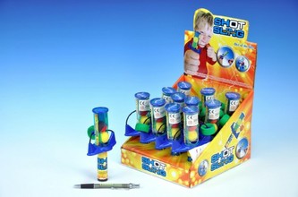 Vystřelovač míčků 16cm se třemi míčky