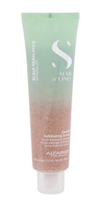 ALFAPARF MILANO Semi Di Lino Přípravek proti lupům Scalp Rebalance Gentle Exfoliating Scrub 150 ml pro ženy
