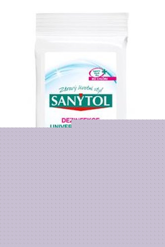 Sanytol Antialergenní dezinfekční čisticí utěrky 24 ks unisex