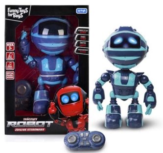 Robot tańczący zdalnie sterowany Toys For Boys Robot tańczący zdalnie sterowany Toys For Boys