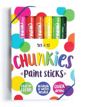 Farby w kredce Chunkies Paint Sticks 12 sztuk