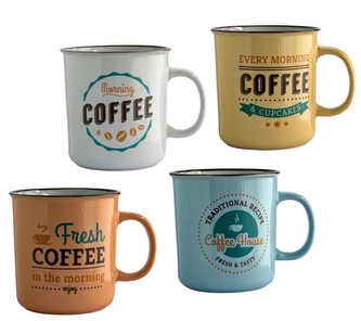 Hrnek porcelánový 650ml COFFEE