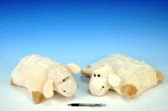 Ovečka polštářek plyš 30cm od 0 měsíců