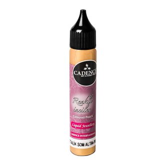 Tekuté perly metalické Cadence - Zlatá / 25 ml